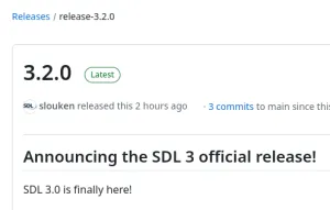 SDL 3 Officially Released With New APIs, Better HiDPI & Improved Audio Handling