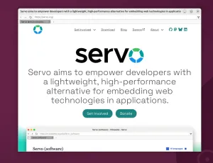 Servo Announces Sponsorship Tiers To Get More Organizations Backing This Browser Engine