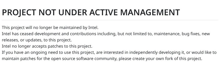 Intel Quietly Discontinues Its Open-Source User-Space Gaudi Driver Code