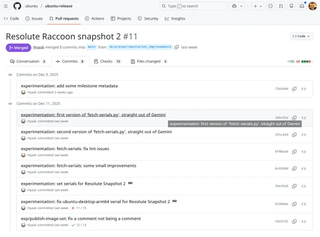 Ubuntu Gemini AI slop