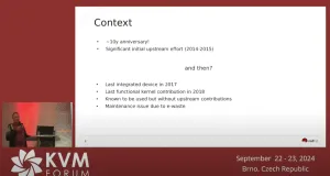 Generic VFIO Platform Driver To Be Marked As Deprecated For Removal
