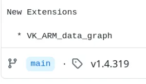 Vulkan 1.4.319 Published With New Data Graph Extension