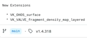 Vulkan 1.4.318 Released With A New Valve Extension