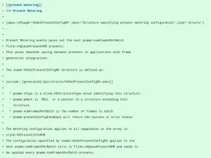 Vulkan 1.4.308 Brings NVIDIA's Provisional Present Metering Extension