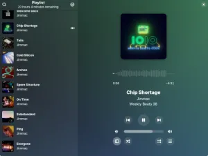 GNOME-Aligned Amberol 2026.1 Music Player Released, Phosh Improves X11 Support