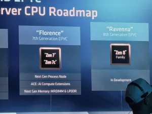 AMD EPYC Zen 7 "Florence" Confirmed With ACE, Next-Gen Memory
