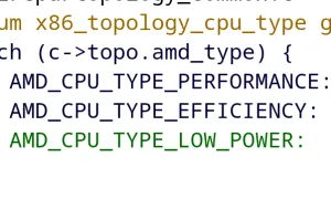 AMD Linux Patches Introduce New "Low Power" CPU Core Type