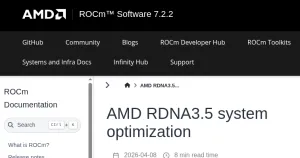 AMD ROCm 7.2.2 Brings Optimization Guide For Ryzen AI / RDNA 3.5 Hardware