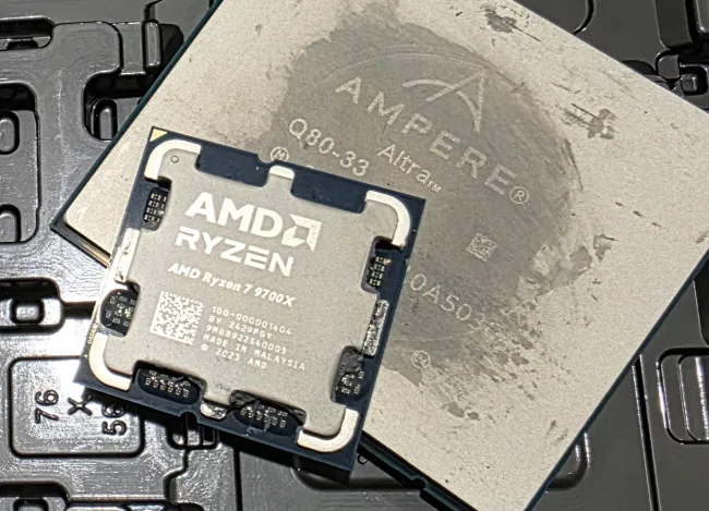 Ampere Altra + AMD Ryzen CPUs