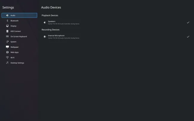Plasma Big Screen Working Out Quite Well With Plasma 6.7 Beta - Phoronix