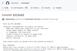 JPEG-XL Image Support Returns To Latest Chrome / Chromium Code