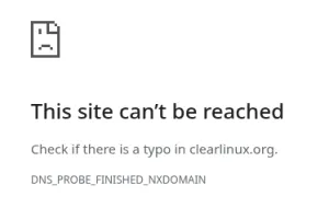 Intel's Clear Linux Website No Longer Online