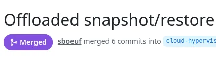 Cloud Hypervisor offload