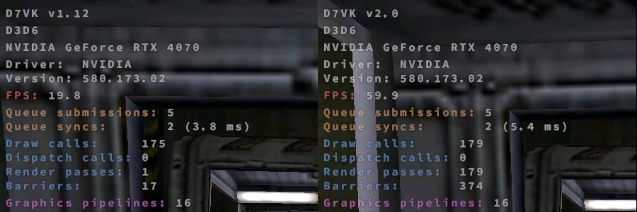 D7VK 2.0 benchmark