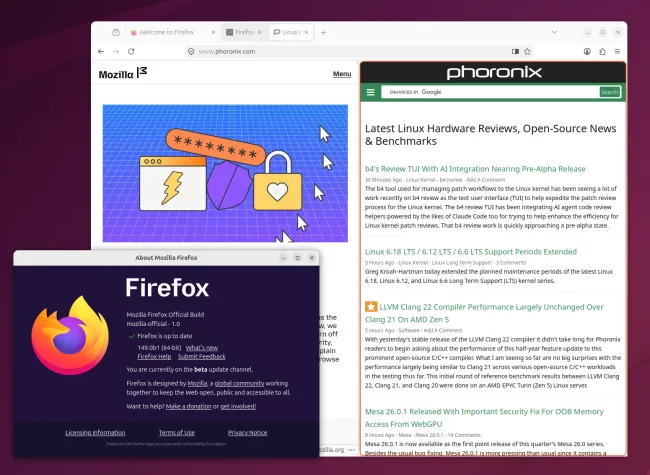 Firefox 149 Beta
