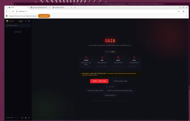 GAIA 0.17.2 on Linux