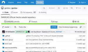 Gentoo Linux Begins Codeberg Migration In Moving Away From GitHub, Avoiding Copilot