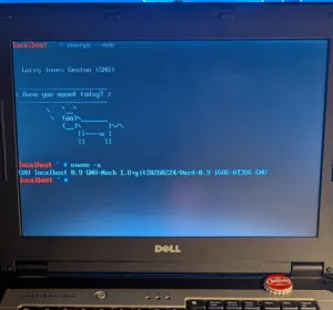 Gentoo Releases Experimental Images Using GNU/Hurd