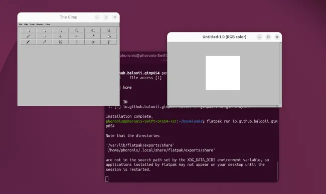 GIMP 0.54 in 2026