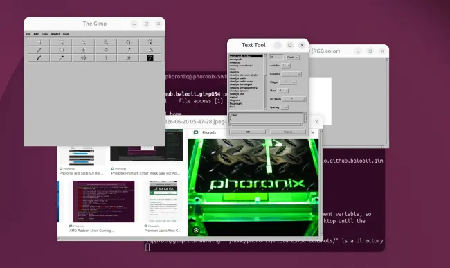 GIMP 0.54 in 2026 with Ubuntu Linux