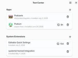 GNOME OS Creating "Test Center" As Its Take On Apple TestFlight For Experiment Software