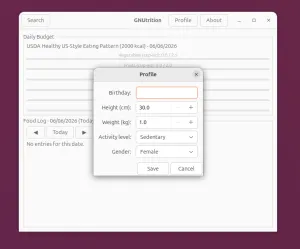 GNU Gets Back Into Nutrition Software After 14 Year Hiatus