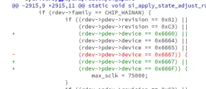 Linux 7.0 Lands Fix For Years Old Bug Affecting AMD Hainan GPUs