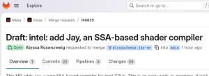 Jay: A New Open-Source Shader Compiler Being Developed For Intel GPUs