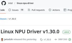 Intel NPU Driver 1.30 Released For Linux
