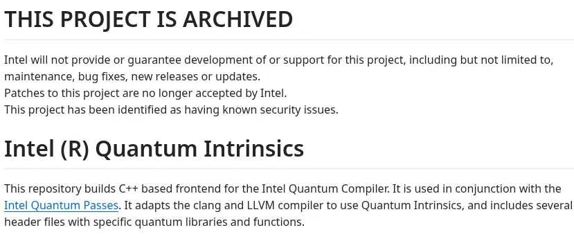 Intel archivia Quantum Intrinsics: lezione su vendor lock-in per l’AI on-premise