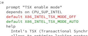 Linux 7.0 Looks To Enable Intel TSX By Default On Capable CPUs For Better Performance