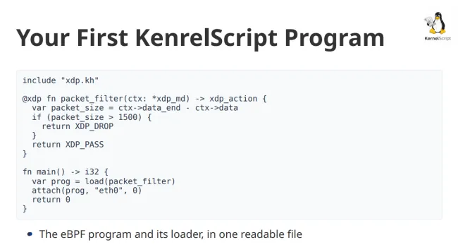 KernelScript program