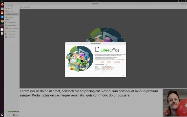 LibreOffice 26.8 compilado con un nuevo marcador de posición para el banner de donación