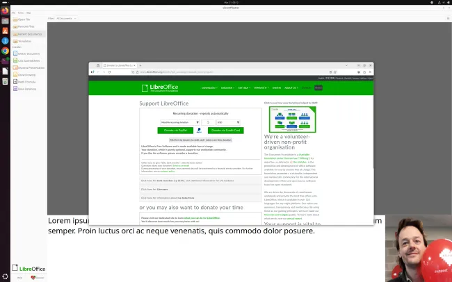 LibreOffice 26.8 compilado en Ubuntu Linux