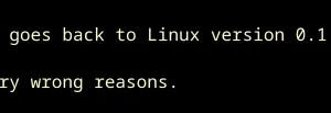 Linux 2026 "Spring Cleaning" To Address Some Code Remnants As Far Back As Linux v0.1