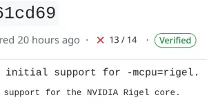 LLVM Clang Merges Initial Support For NVIDIA Rigel Core With Next-Gen Rosa CPU
