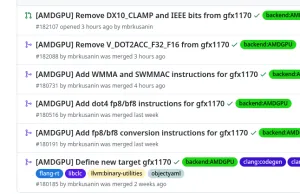 More ISA Differences Come To Light With The New AMD GFX1170 "RDNA 4m"