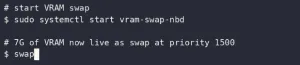 NBD-VRAM Provides Swap Space On Your NVIDIA GeForce GPUs