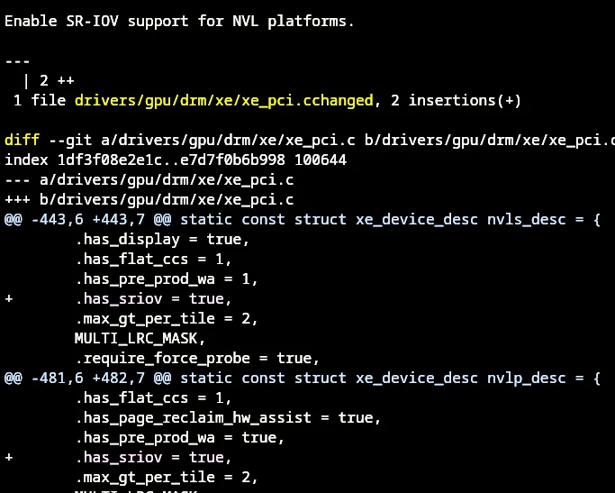 Linux 7.2 abilita il supporto SR-IOV per le GPU Intel Xe3P "Nova Lake"