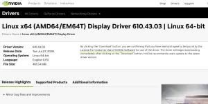 NVIDIA 610.43.03 Linux Driver Released With Unspecified Fixes
