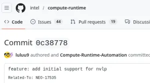 Intel Compute Runtime 26.18.38308.1 Brings More Xe3P Enableement, Nova Lake P Support