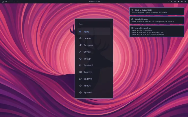 Omarchy 3.7 Linux distribution