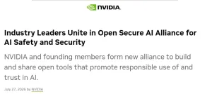 NVIDIA & Others Form The Open Secure AI Alliance
