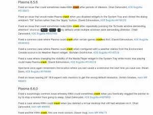 KDE Plasma Saw At Least 9 Crash Fixes This Week