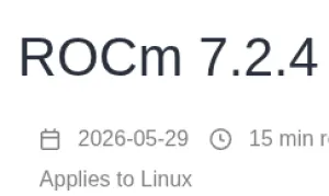 AMD ROCm 7.2.4 Released With Performance & Stability Fixes