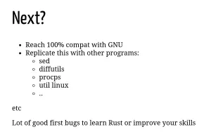 Rust Coreutils Continues Working Toward 100% GNU Compatibility, Proving Trolls Wrong