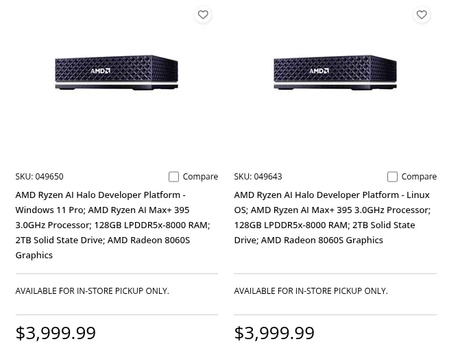 AMD Ryzen AI Halo pre-orders