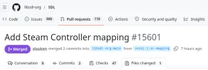 Steam Controller Mapping Merged To SDL Library