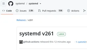 systemd 261 Released With New systemd-sysinstall OS Installer, IMDSD & Storagectl