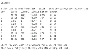 Turbostat With Linux 7.0 Can Report New L2 Cache Statistics